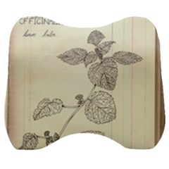 Lemon Balm Velour Head Support Cushion by Limerence