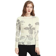 Lemon Balm Women s Long Sleeve Rash Guard by Limerence