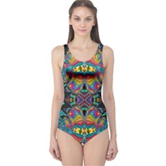 375 Chroma Digital Art Custom Kal00012 One Piece Swimsuit by Drippycreamart