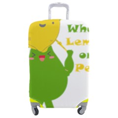 Lemon Over Pear Luggage Cover (medium) by LemonPear