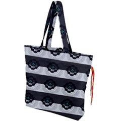 Geometry Drawstring Tote Bag by Sparkle