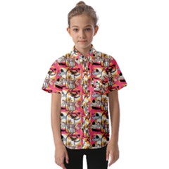 Animal Kids  Short Sleeve Shirt by Sparkle