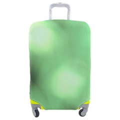 Green Vibrant Abstract No4 Luggage Cover (medium) by DimitriosArt