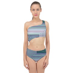 Gradient (103) Spliced Up Two Piece Swimsuit by Sparkle