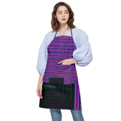 Gradient Pocket Apron by Sparkle