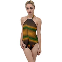 Gradient Go With The Flow One Piece Swimsuit by Sparkle