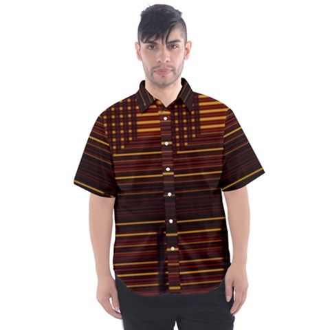 Gradient Men s Short Sleeve Shirt by Sparkle