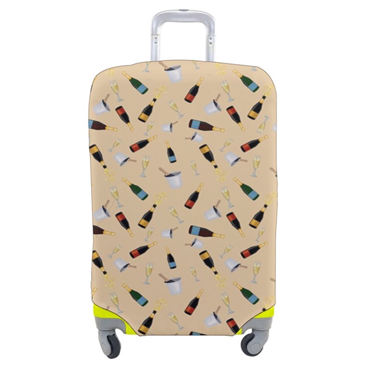 Festive Champagne Luggage Cover (Medium)