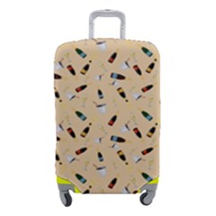 Festive Champagne Luggage Cover (small) by SychEva