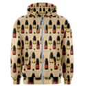 Champagne For The Holiday Men s Zipper Hoodie View1