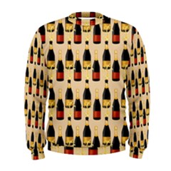 Champagne For The Holiday Men s Sweatshirt by SychEva