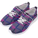 3d Lovely Geo Lines Men s Velcro Strap Shoes View2