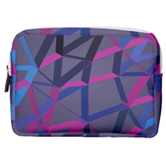 3d Lovely Geo Lines Make Up Pouch (medium) by Uniqued