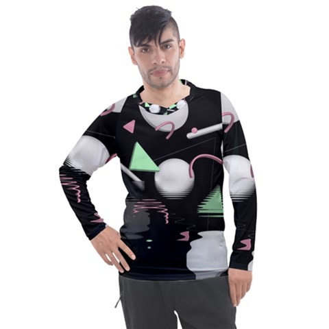 Digitalart Men s Pique Long Sleeve Tee by Sparkle