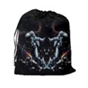 Digital Illusion Drawstring Pouch (2XL) View2