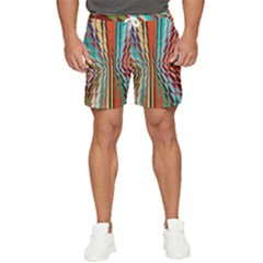 Digital Illusion Men s Runner Shorts by Sparkle