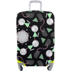 Digital Illusion Luggage Cover (large) by Sparkle