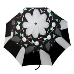 Digital Illusion Folding Umbrellas by Sparkle