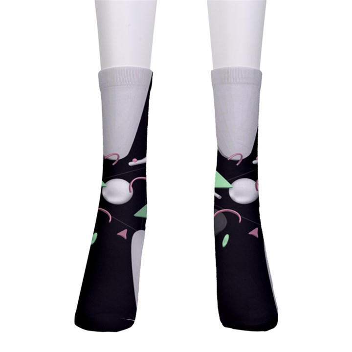 Digital Illusion Men s Crew Socks