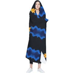 Digital Illusion Wearable Blanket by Sparkle