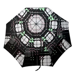 Digital Illusion Folding Umbrellas by Sparkle