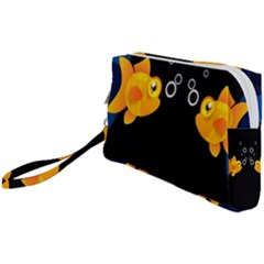 Digital Illusion Wristlet Pouch Bag (small) by Sparkle