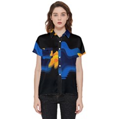 Digital Illusion Short Sleeve Pocket Shirt by Sparkle