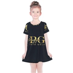 Plugged Into Gold Kids  Simple Cotton Dress by pluggedintogold