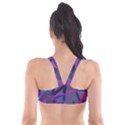 3d Lovely Geo Lines Plunge Bikini Top View2