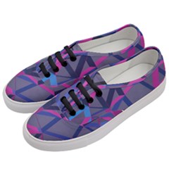 3d Lovely Geo Lines Women s Classic Low Top Sneakers by Uniqued