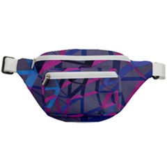 3d Lovely Geo Lines Fanny Pack by Uniqued