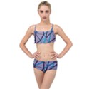 3d Lovely Geo Lines 2 Layered Top Bikini Set View1