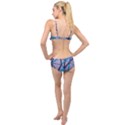 3d Lovely Geo Lines 2 Layered Top Bikini Set View2