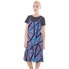 3d Lovely Geo Lines 2 Camis Fishtail Dress by Uniqued