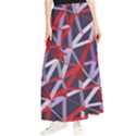 3d Lovely Geo Lines Vii Maxi Chiffon Skirt View1