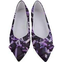 3d Lovely Geo Lines Vi Women s Bow Heels by Uniqued