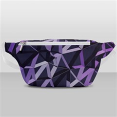 3d Lovely Geo Lines Vi Waist Bag  by Uniqued