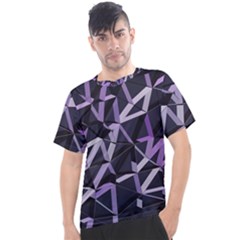 3d Lovely Geo Lines Vi Men s Sport Top by Uniqued