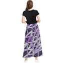 3d Lovely Geo Lines  Iv Maxi Chiffon Skirt View2