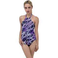 3d Lovely Geo Lines  Iv Go With The Flow One Piece Swimsuit by Uniqued