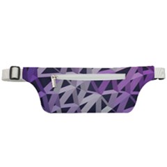 3d Lovely Geo Lines  Iv Active Waist Bag by Uniqued