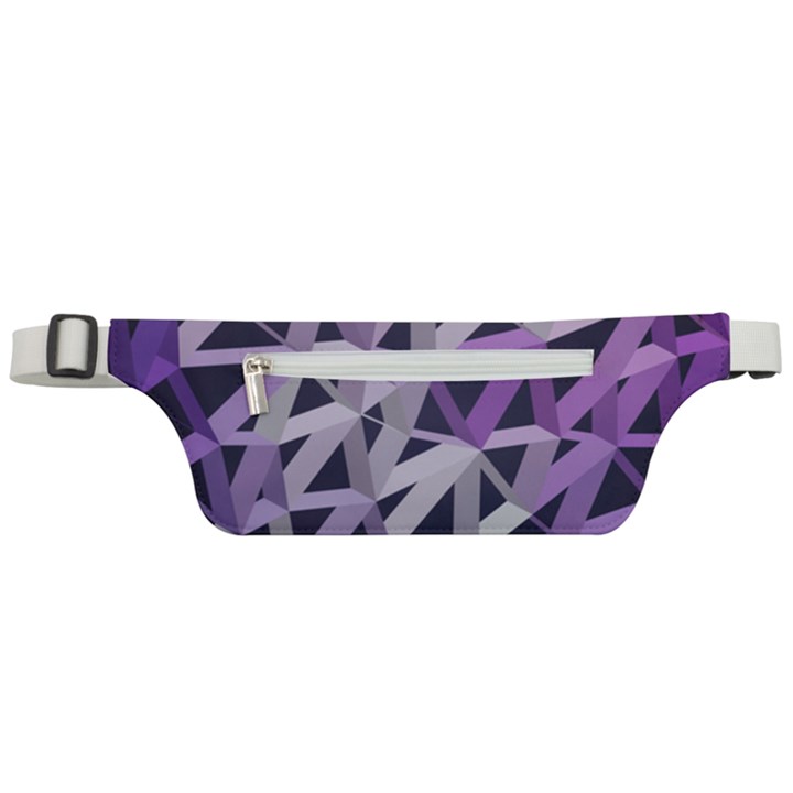 3d Lovely Geo Lines  Iv Active Waist Bag