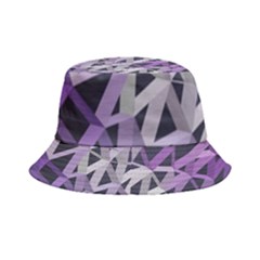 3d Lovely Geo Lines  Iv Inside Out Bucket Hat by Uniqued