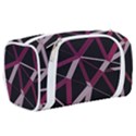 3d Lovely Geo Lines Iii Toiletries Pouch View2