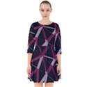 3d Lovely Geo Lines Iii Smock Dress View1