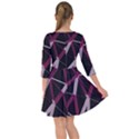 3d Lovely Geo Lines Iii Smock Dress View2