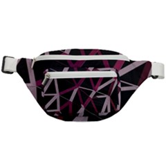 3d Lovely Geo Lines Iii Fanny Pack by Uniqued