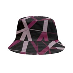 3d Lovely Geo Lines Iii Bucket Hat by Uniqued