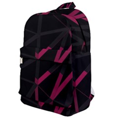 3d Lovely Geo Lines Viii Classic Backpack by Uniqued