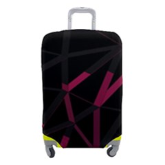 3d Lovely Geo Lines Viii Luggage Cover (small) by Uniqued